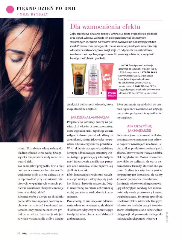 Hebe - gazetka promocyjna Magazyn od piątku 09.05 do poniedziałku 30.06 - strona 30