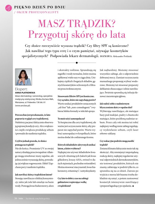 Hebe - gazetka promocyjna Magazyn od piątku 09.05 do poniedziałku 30.06 - strona 36