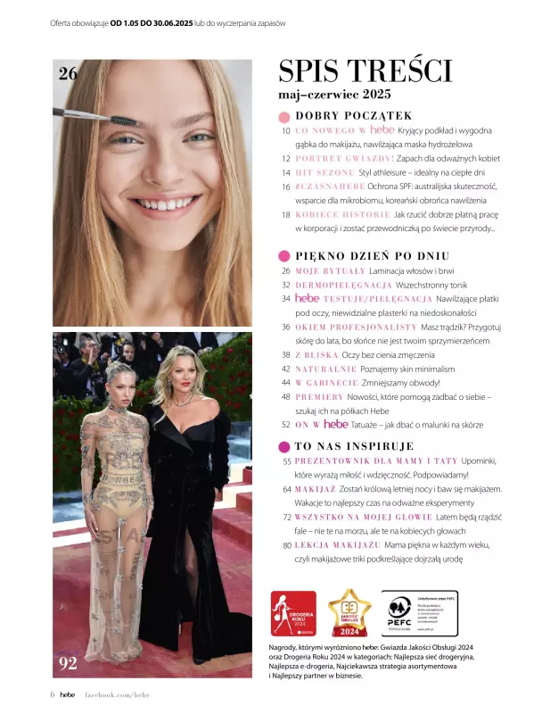 Hebe - gazetka promocyjna Magazyn od piątku 09.05 do poniedziałku 30.06 - strona 6