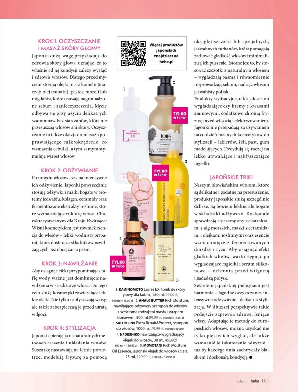 Hebe - gazetka promocyjna Magazyn od piątku 09.05 do poniedziałku 30.06 - strona 101