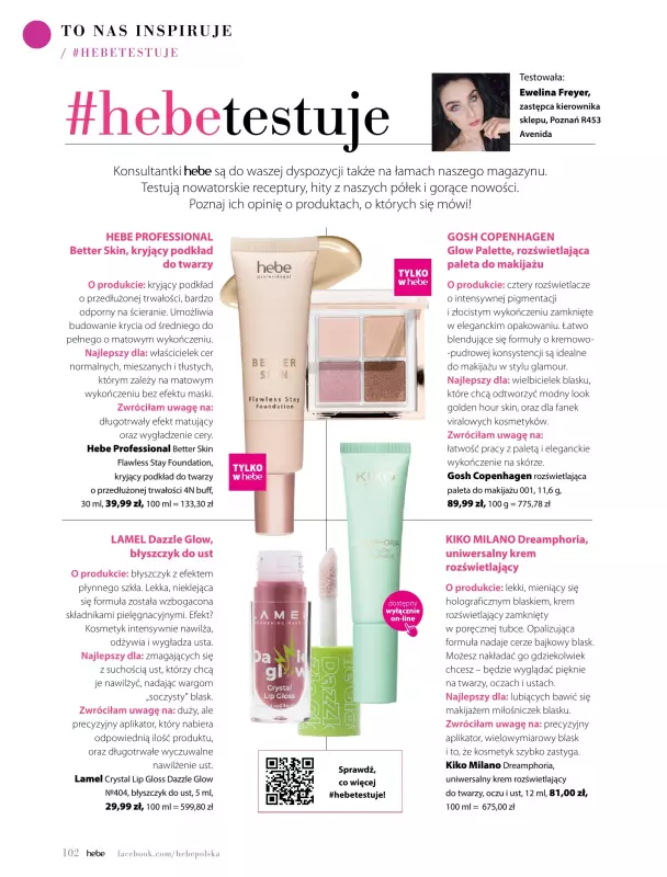 Hebe - gazetka promocyjna Magazyn od piątku 09.05 do poniedziałku 30.06 - strona 102
