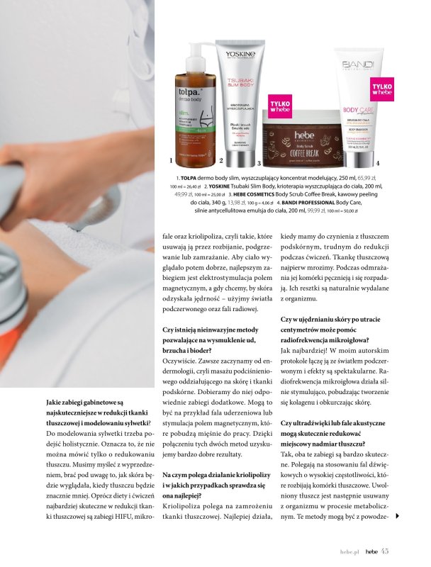 Hebe - gazetka promocyjna Magazyn od piątku 09.05 do poniedziałku 30.06 - strona 45