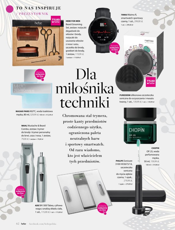 Hebe - gazetka promocyjna Magazyn od piątku 09.05 do poniedziałku 30.06 - strona 62