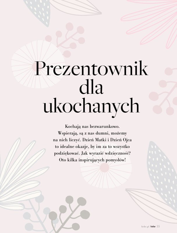 Hebe - gazetka promocyjna Magazyn od piątku 09.05 do poniedziałku 30.06 - strona 55