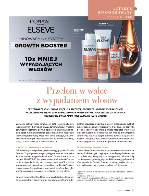 Hebe - gazetka promocyjna Magazyn od piątku 09.05 do poniedziałku 30.06 - strona 111