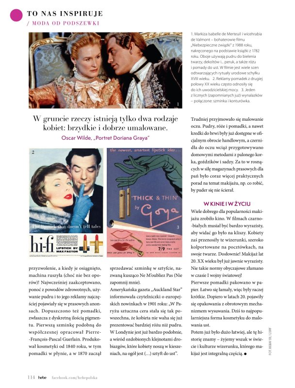 Hebe - gazetka promocyjna Magazyn od piątku 09.05 do poniedziałku 30.06 - strona 114