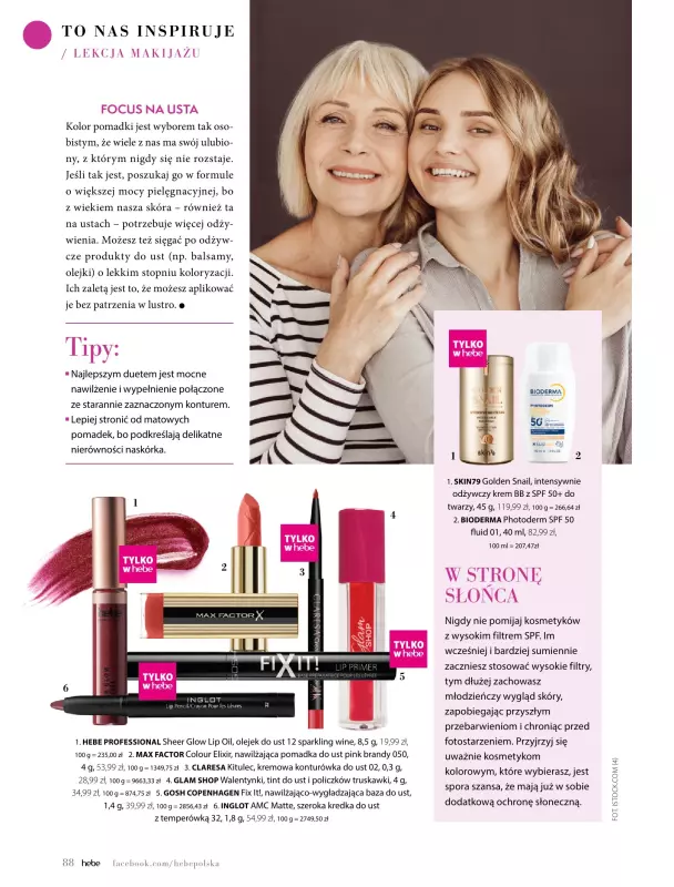 Hebe - gazetka promocyjna Magazyn od piątku 09.05 do poniedziałku 30.06 - strona 88