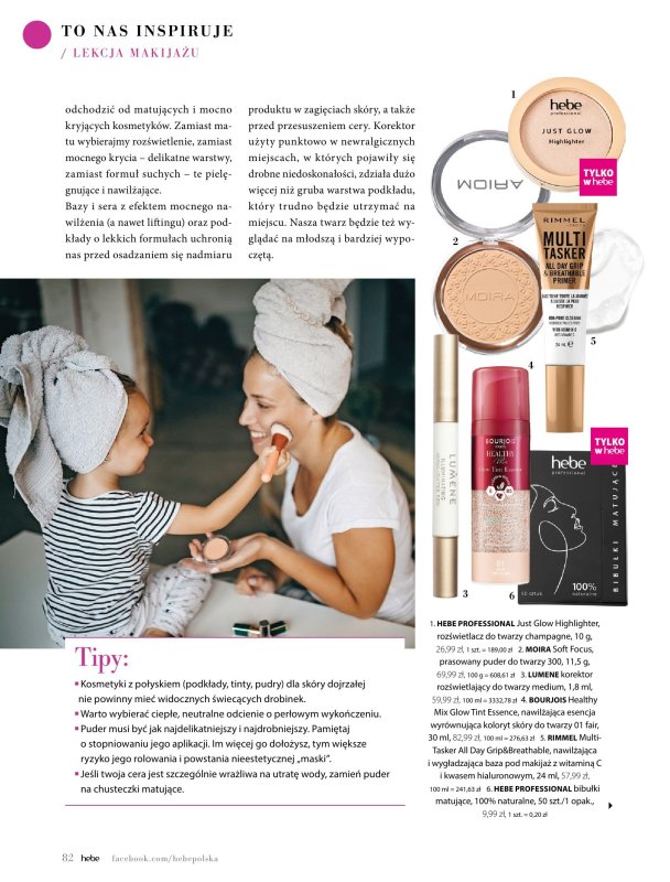 Hebe - gazetka promocyjna Magazyn od piątku 09.05 do poniedziałku 30.06 - strona 82