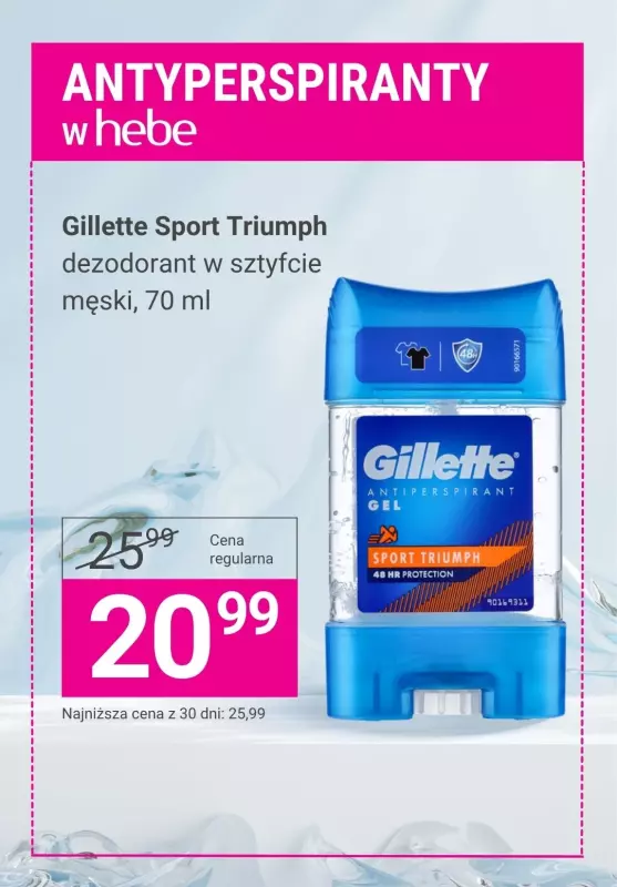 Hebe - gazetka promocyjna Dezodoranty i antyperspiranty na promocji!   - strona 2