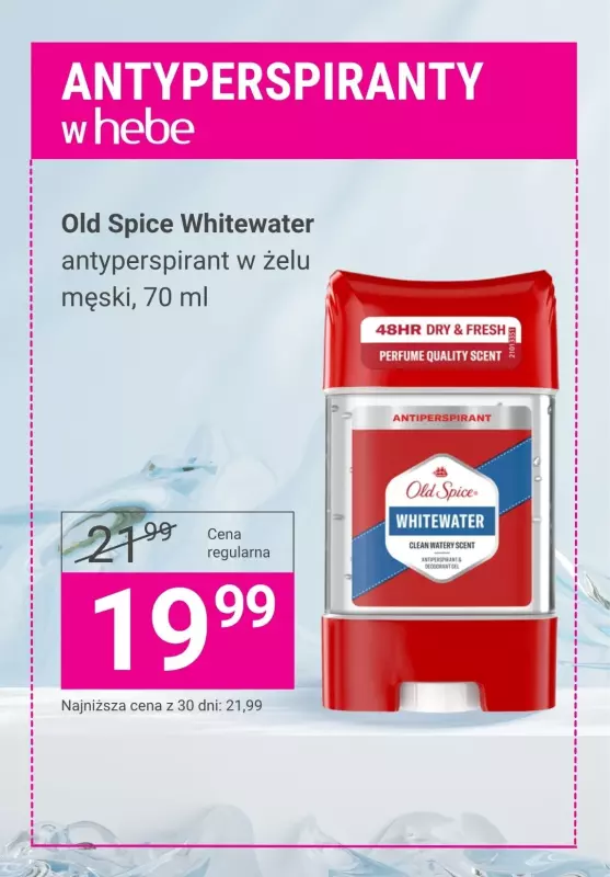 Hebe - gazetka promocyjna Dezodoranty i antyperspiranty na promocji!   - strona 3