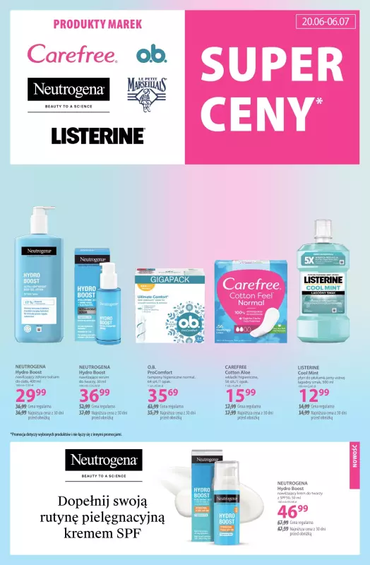 Hebe - gazetka promocyjna Gazetka od piątku 20.06 do niedzieli 06.07 - strona 14