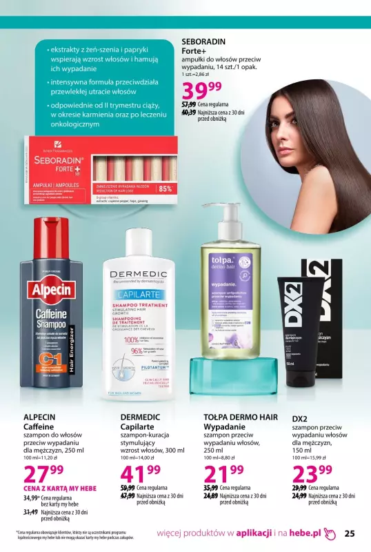 Hebe - gazetka promocyjna Katalog od poniedziałku 23.06 do czwartku 31.07 - strona 25