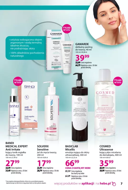 Hebe - gazetka promocyjna Katalog od poniedziałku 23.06 do czwartku 31.07 - strona 7