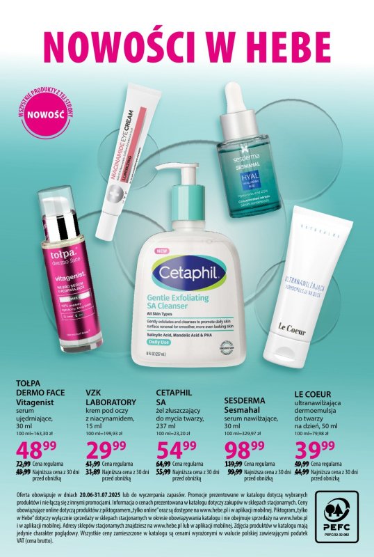 Hebe - gazetka promocyjna Katalog od poniedziałku 23.06 do czwartku 31.07 - strona 28