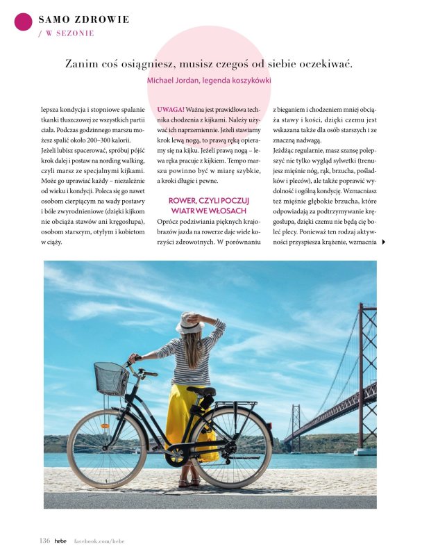Hebe - gazetka promocyjna Magazyn od wtorku 01.07 do niedzieli 31.08 - strona 136