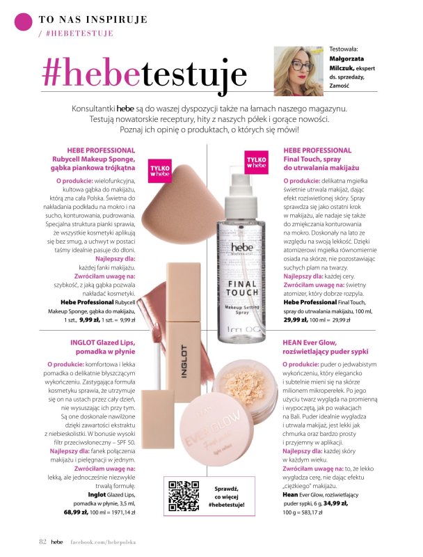 Hebe - gazetka promocyjna Magazyn od wtorku 01.07 do niedzieli 31.08 - strona 82