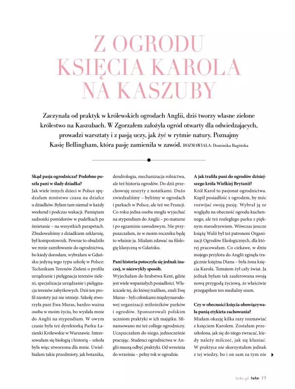 Hebe - gazetka promocyjna Magazyn od wtorku 01.07 do niedzieli 31.08 - strona 19