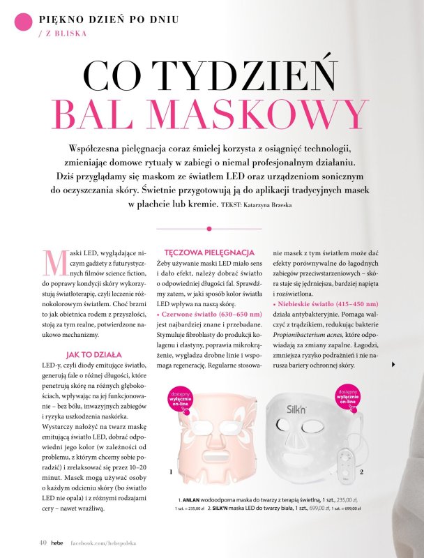 Hebe - gazetka promocyjna Magazyn od wtorku 01.07 do niedzieli 31.08 - strona 40