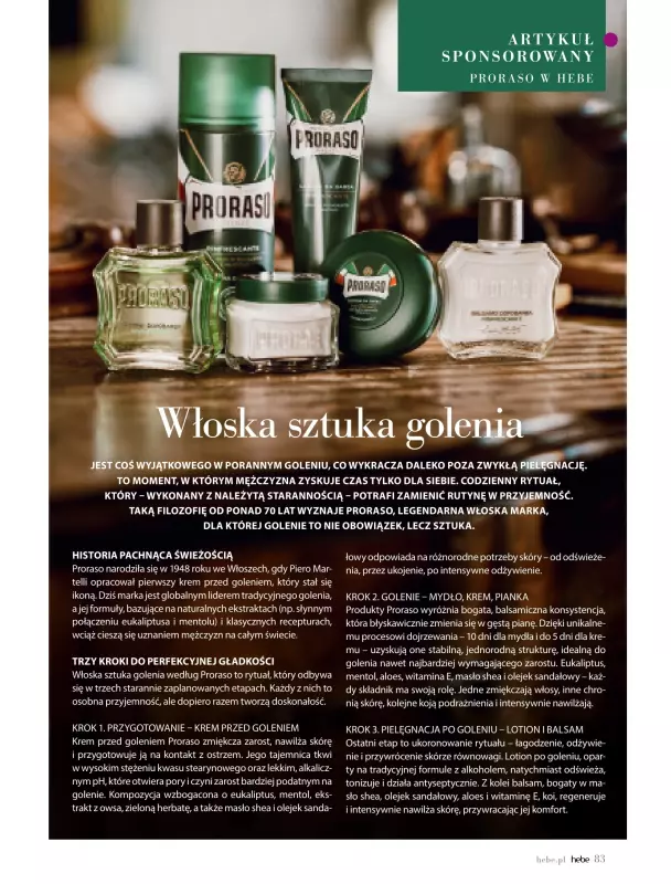 Hebe - gazetka promocyjna Magazyn od wtorku 01.07 do niedzieli 31.08 - strona 83