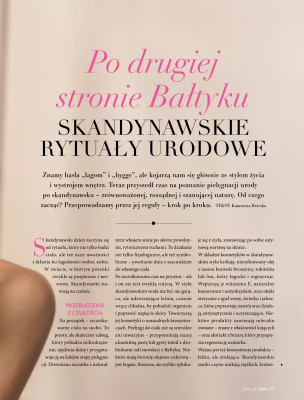 Hebe - gazetka promocyjna Magazyn od wtorku 01.07 do niedzieli 31.08 - strona 27