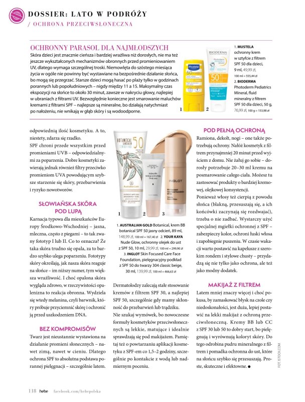 Hebe - gazetka promocyjna Magazyn od wtorku 01.07 do niedzieli 31.08 - strona 118