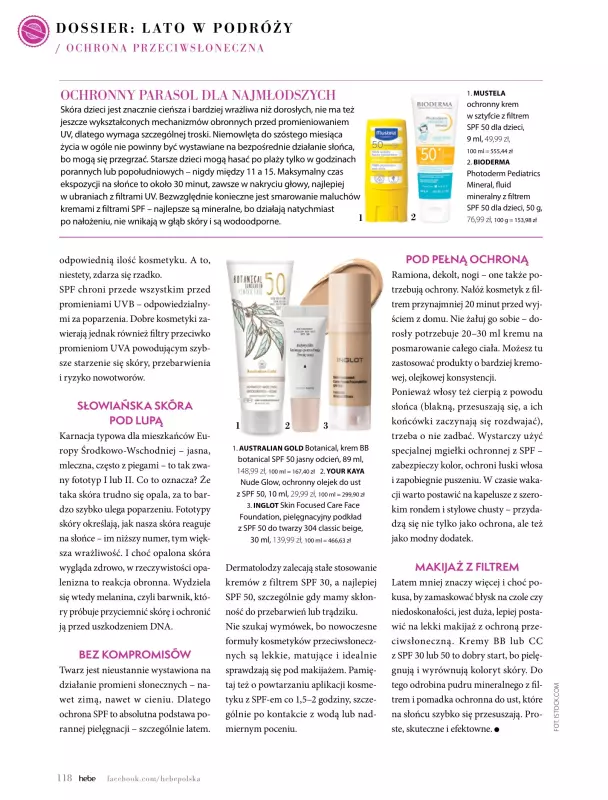 Hebe - gazetka promocyjna Magazyn od wtorku 01.07 do niedzieli 31.08 - strona 118