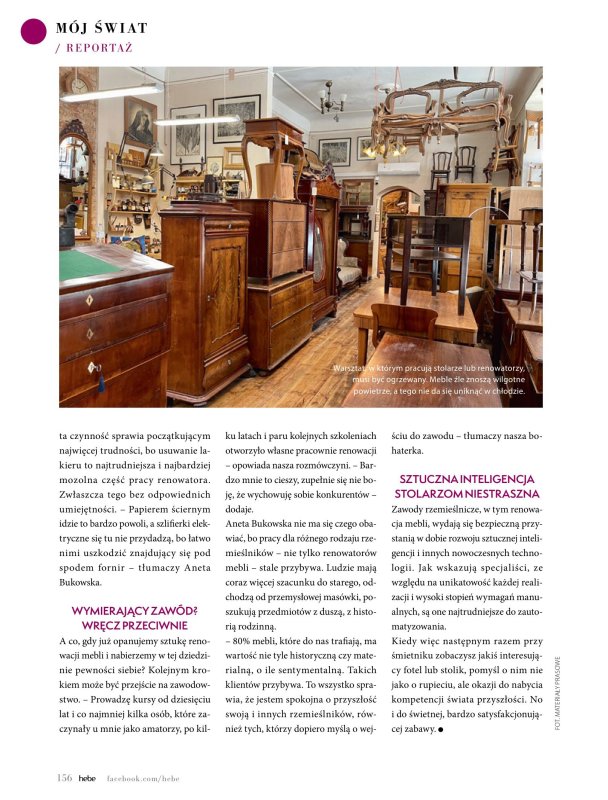 Hebe - gazetka promocyjna Magazyn od wtorku 01.07 do niedzieli 31.08 - strona 156