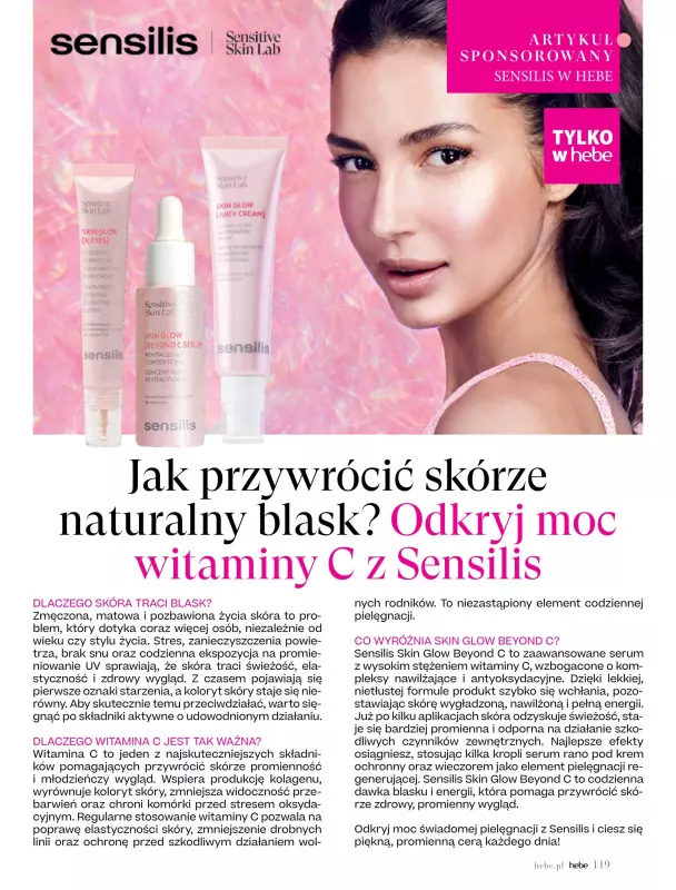 Hebe - gazetka promocyjna Magazyn od wtorku 01.07 do niedzieli 31.08 - strona 119