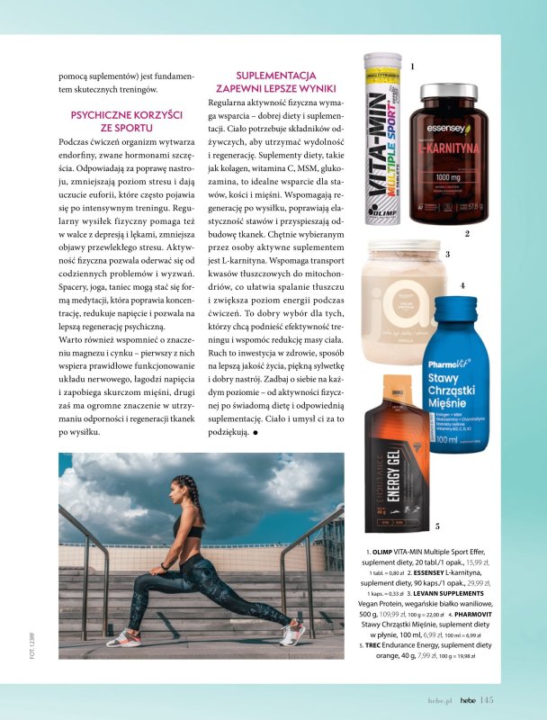 Hebe - gazetka promocyjna Magazyn od wtorku 01.07 do niedzieli 31.08 - strona 145