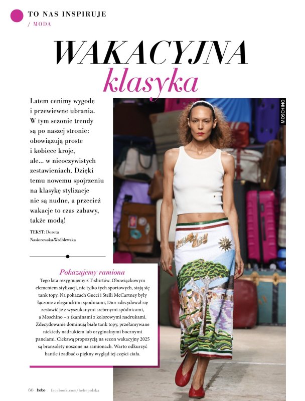 Hebe - gazetka promocyjna Magazyn od wtorku 01.07 do niedzieli 31.08 - strona 66