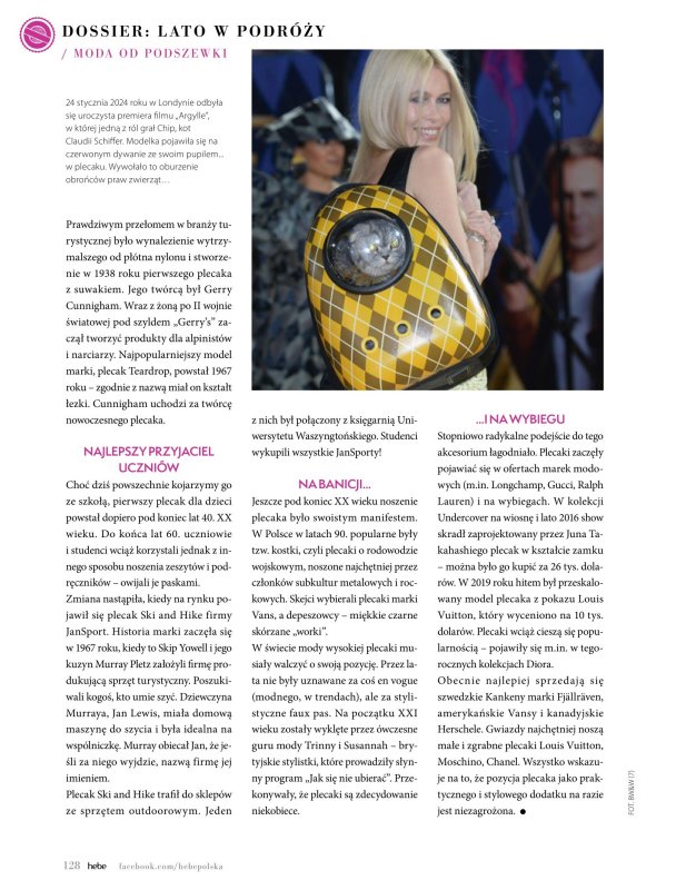Hebe - gazetka promocyjna Magazyn od wtorku 01.07 do niedzieli 31.08 - strona 128
