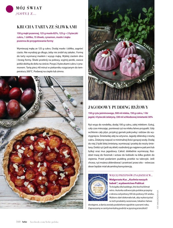 Hebe - gazetka promocyjna Magazyn od wtorku 01.07 do niedzieli 31.08 - strona 160