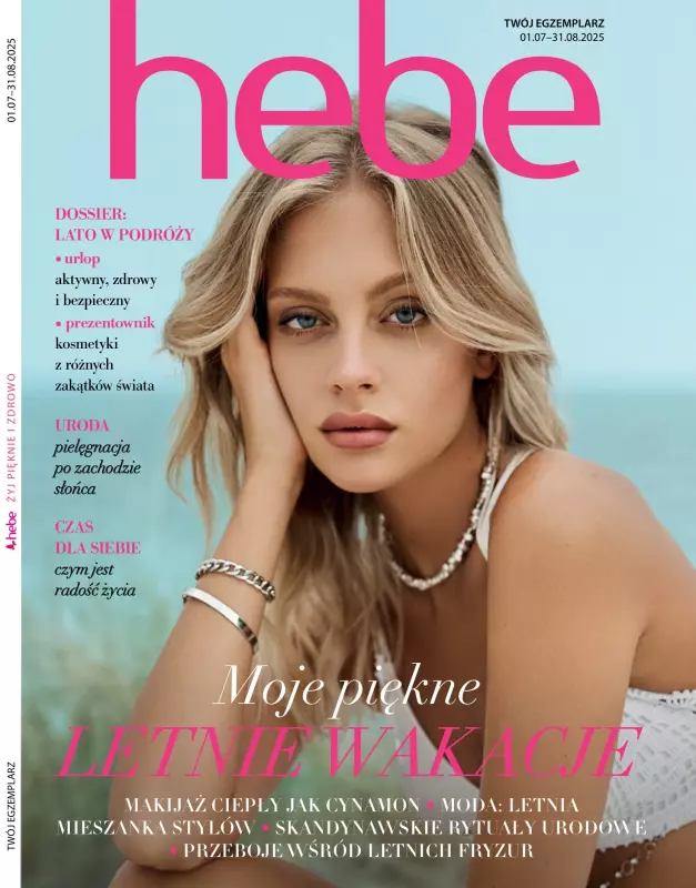 Hebe - gazetka promocyjna Magazyn od wtorku 01.07 do niedzieli 31.08
