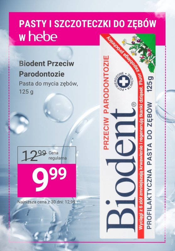 Hebe - gazetka promocyjna Pasty i szczoteczki do zębów już od 9,99 zł od wtorku 01.07 do niedzieli 06.07 - strona 4
