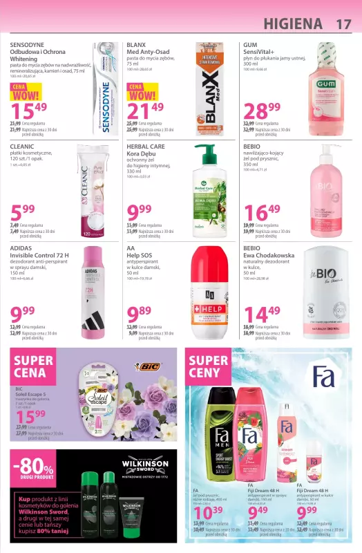 Hebe - gazetka promocyjna Gazetka od poniedziałku 07.07 do wtorku 22.07 - strona 17