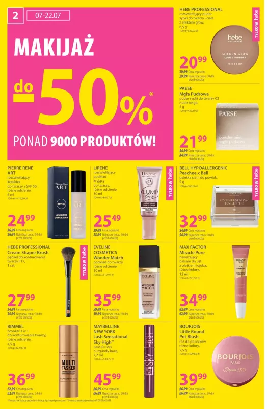 Hebe - gazetka promocyjna Gazetka   - strona 2