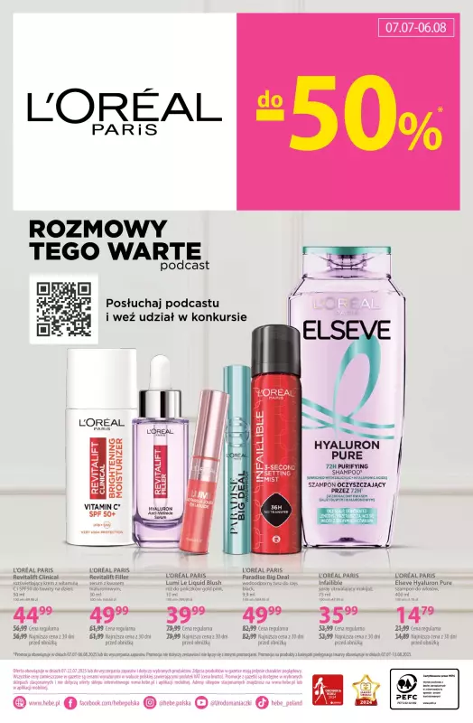 Hebe - gazetka promocyjna Gazetka od poniedziałku 07.07 do wtorku 22.07 - strona 22
