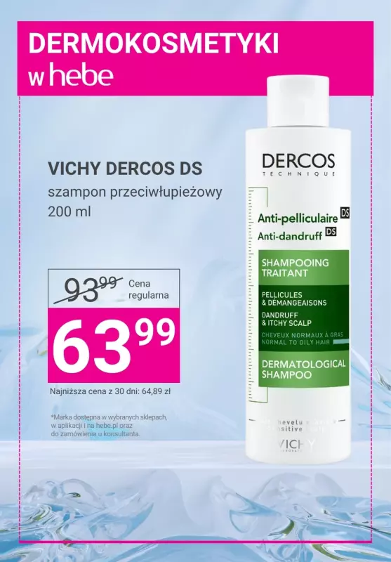 Hebe - gazetka promocyjna Niezbędnik pielęgnacyjny - DERMOKOSMETYKI od czwartku 10.07  - strona 8