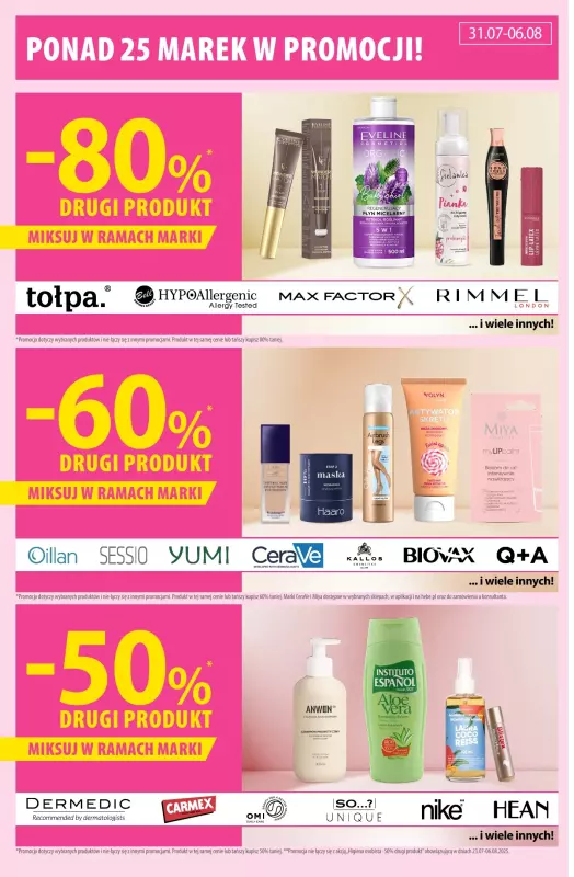 Hebe - gazetka promocyjna Gazetka od środy 23.07 do środy 06.08 - strona 4