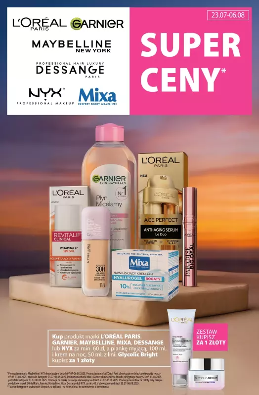 Hebe - gazetka promocyjna Gazetka od środy 23.07 do środy 06.08 - strona 6