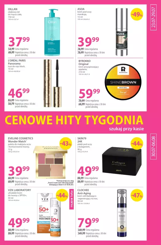 Hebe - gazetka promocyjna Gazetka od środy 23.07 do środy 06.08 - strona 5