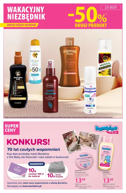 Hebe - gazetka promocyjna Gazetka od środy 23.07 do środy 06.08 - strona 14