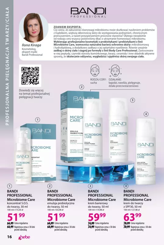Hebe - gazetka promocyjna Katalog od piątku 01.08 do niedzieli 31.08 - strona 16