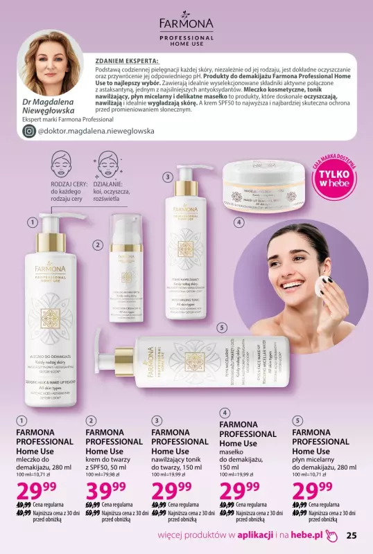 Hebe - gazetka promocyjna Katalog od piątku 01.08 do niedzieli 31.08 - strona 25
