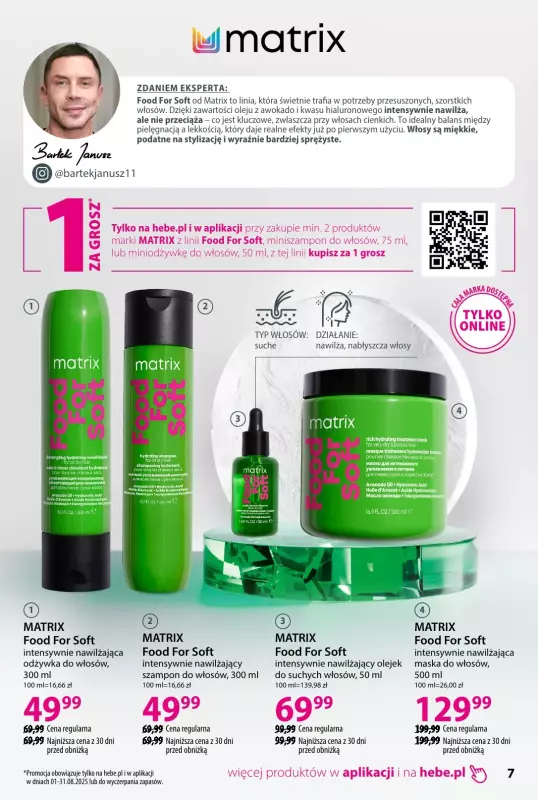 Hebe - gazetka promocyjna Katalog od piątku 01.08 do niedzieli 31.08 - strona 7