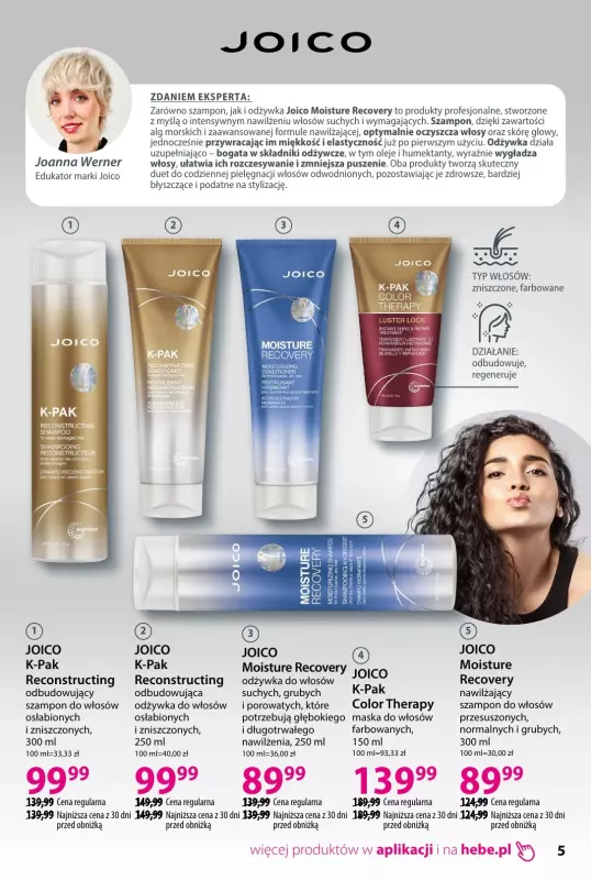 Hebe - gazetka promocyjna Katalog od piątku 01.08 do niedzieli 31.08 - strona 5