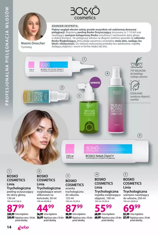 Hebe - gazetka promocyjna Katalog od piątku 01.08 do niedzieli 31.08 - strona 14