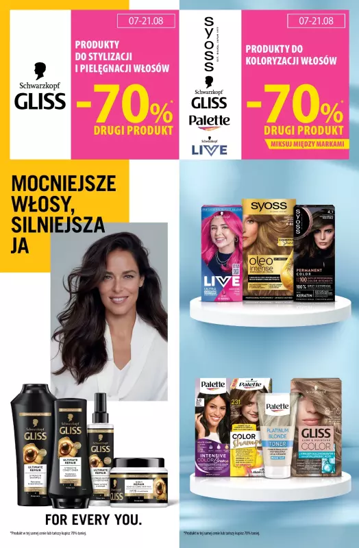 Hebe - gazetka promocyjna Gazetka od czwartku 07.08 do czwartku 21.08 - strona 8