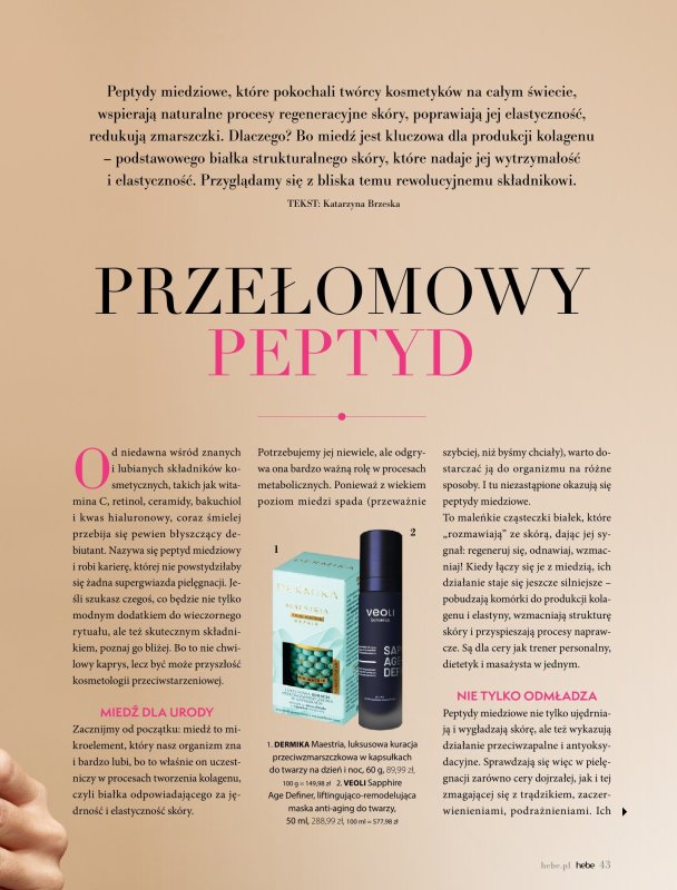 Hebe - gazetka promocyjna Magazyn Kolorami jesień się zaczyna od wtorku 02.09 do piątku 31.10 - strona 43