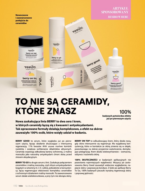 Hebe - gazetka promocyjna Magazyn Kolorami jesień się zaczyna od wtorku 02.09 do piątku 31.10 - strona 112